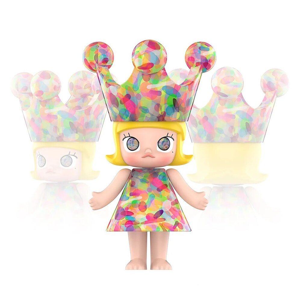 27122251529-Pop Mart Mega Royal Molly 黃宇興 Bubbles 氣泡 400% 【Fashion SPLY