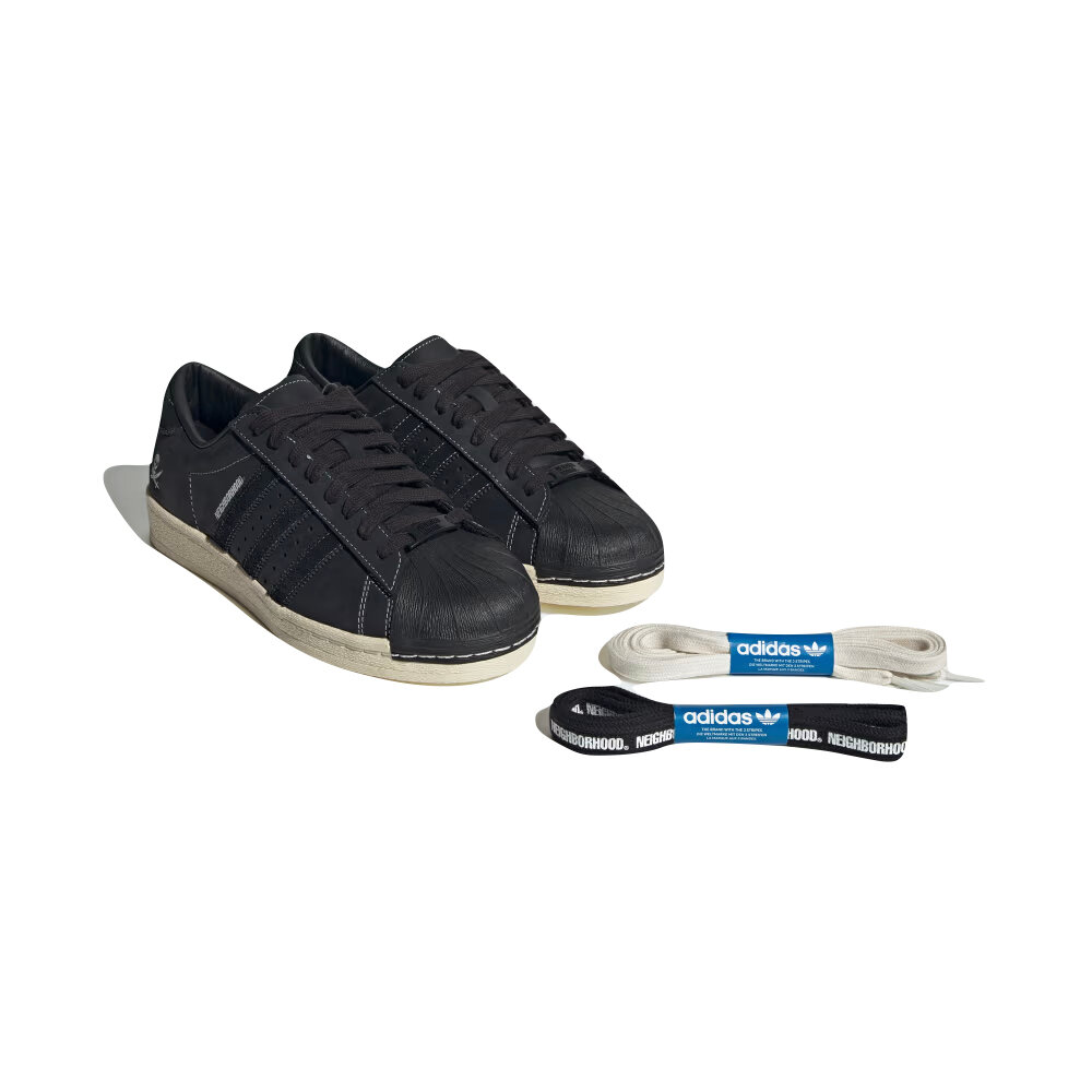 27253322645-Neighborhood x Adidas Superstar Black水墨黑ID8650
