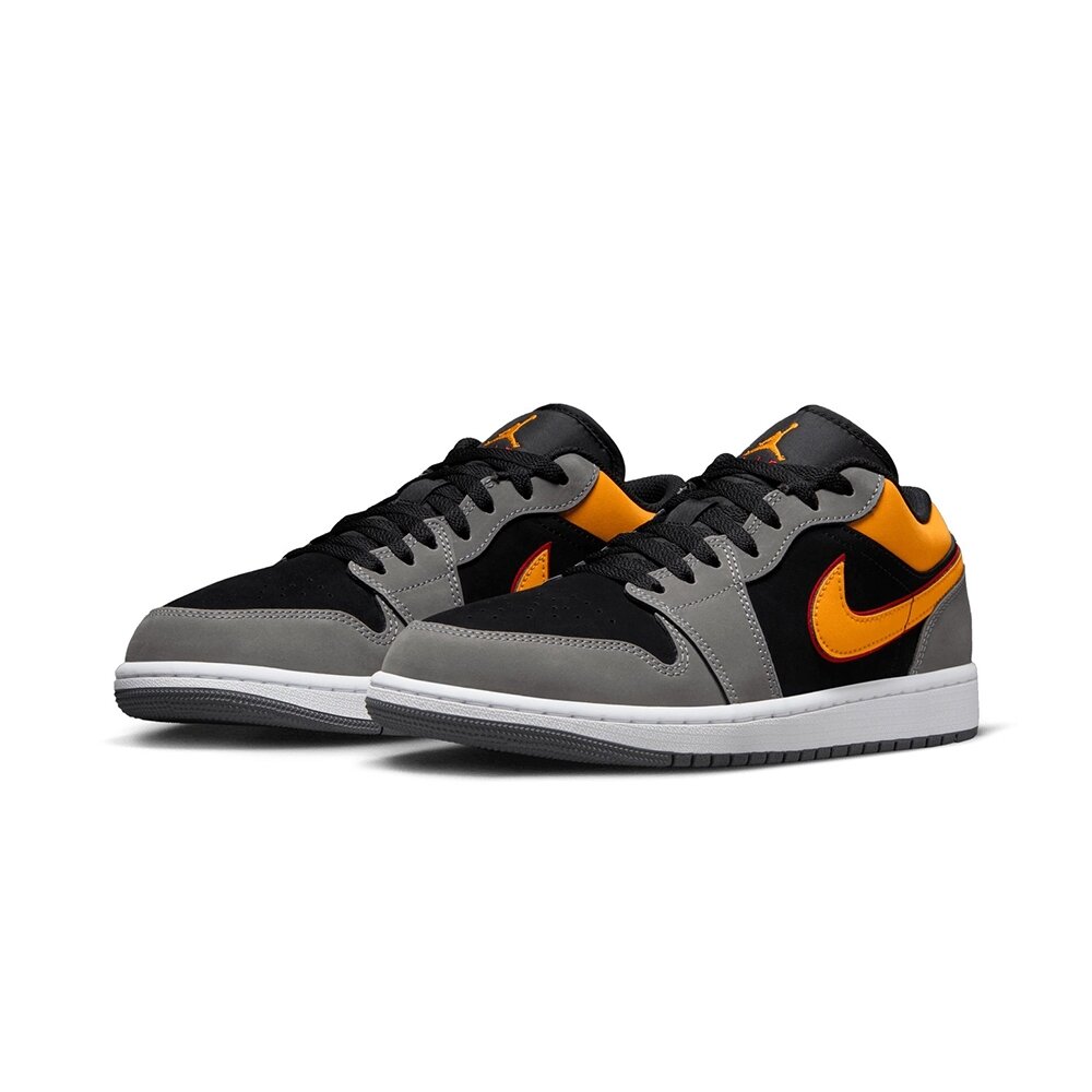 27372541345-Nike Air Jordan 1 Low SE 灰黑橘 FN7308-008