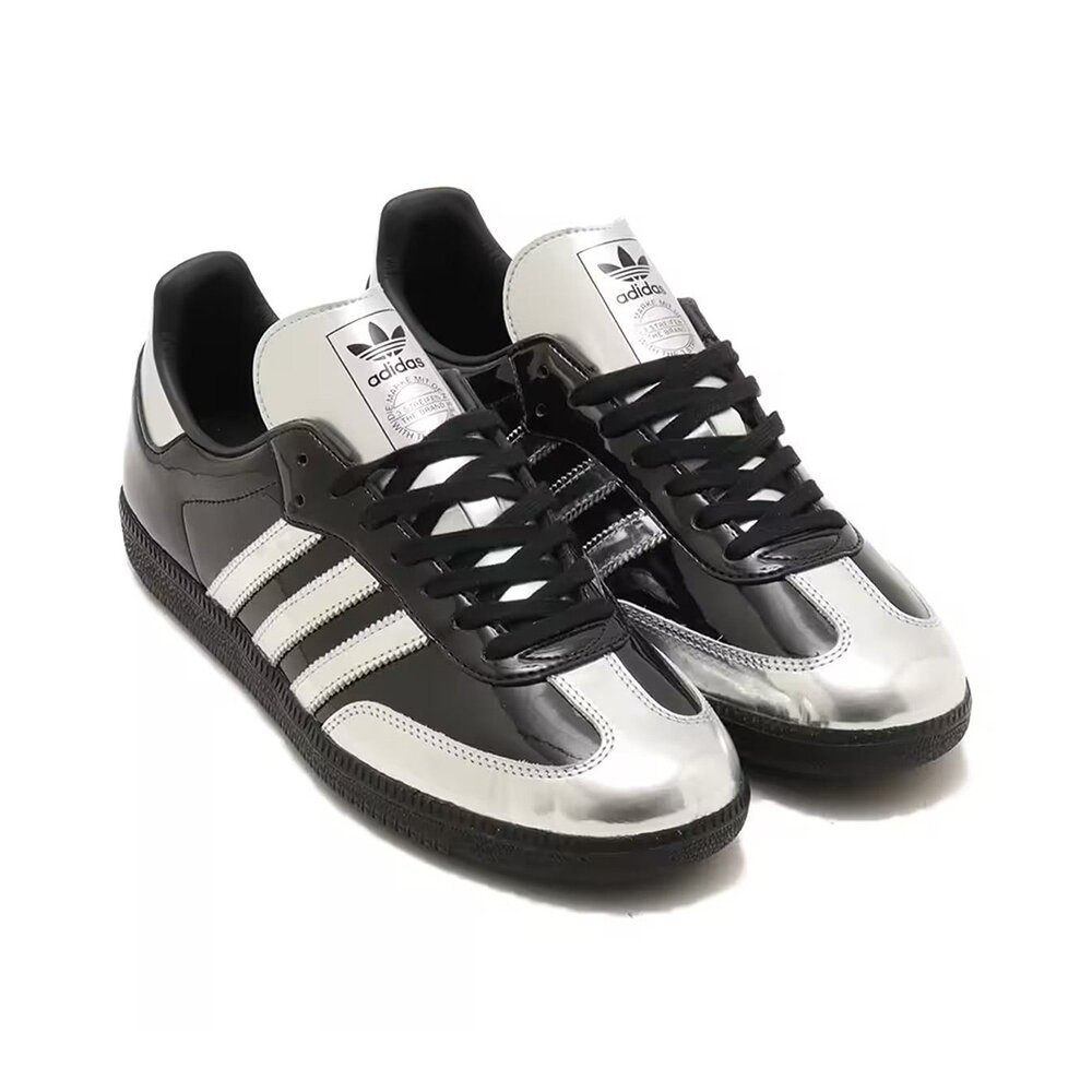 27418517075-Atmos x AdidasOriginals Samba Tuxedo聯名 黑銀IH3364
