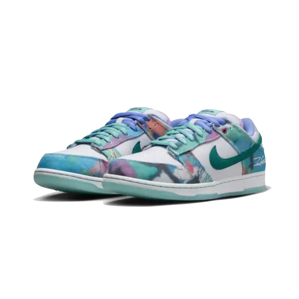 27451730072-FuturaLaboratoriesxNikeSBDunkLow白藍塗鴉HF6061-400