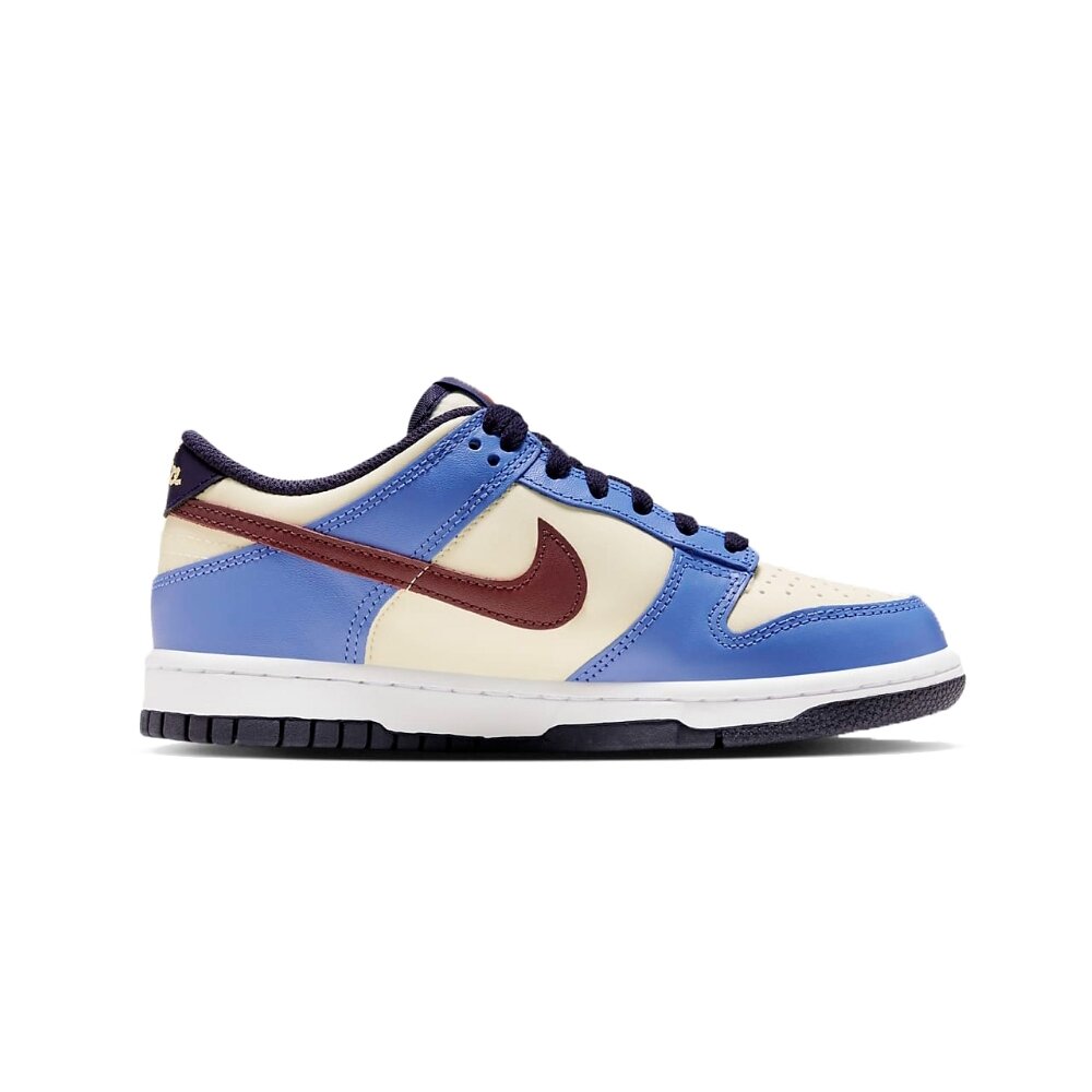 Nike Dunk Low 米白藍酒紅 GS 休閒鞋 FV8119-161-圖片-2