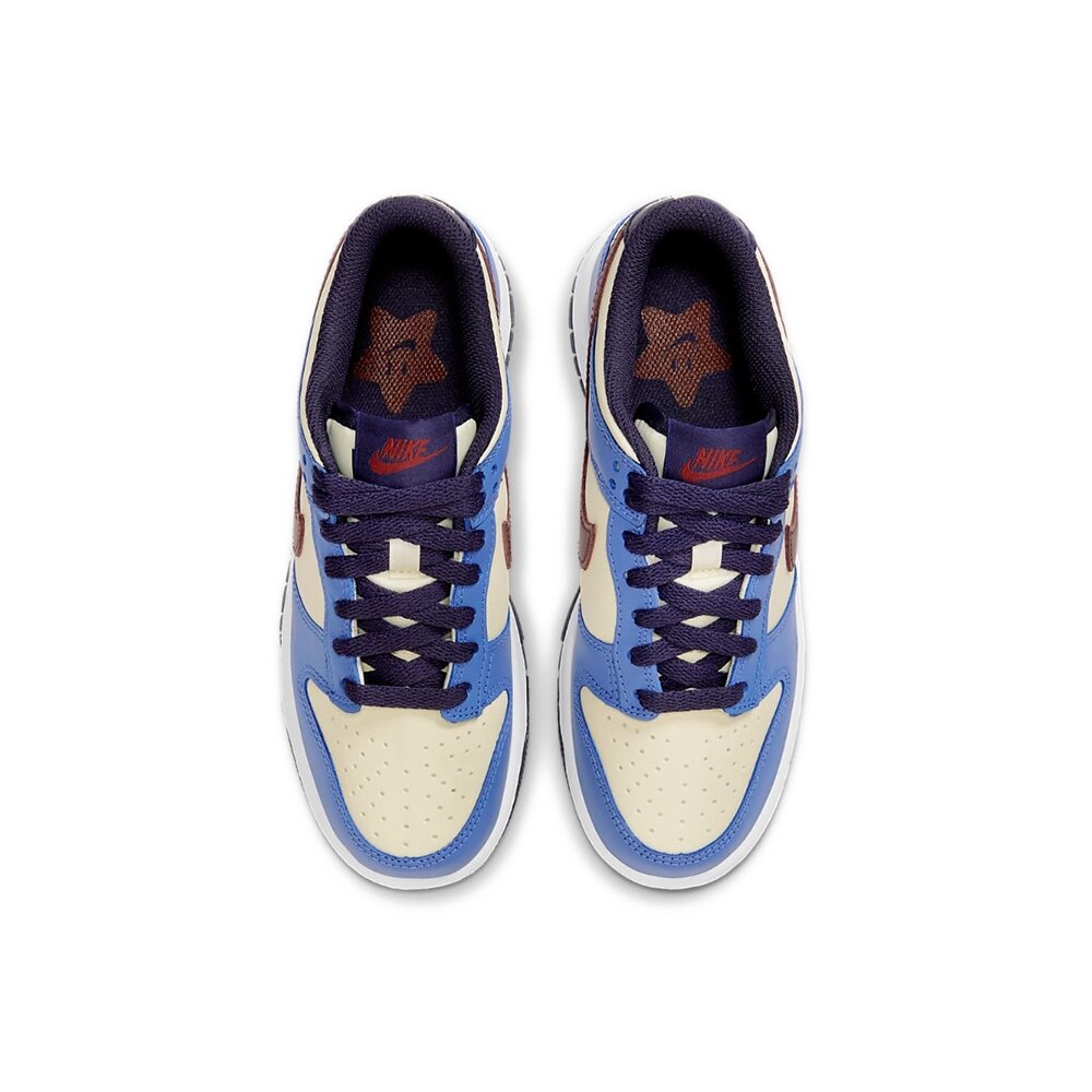 Nike Dunk Low 米白藍酒紅 GS 休閒鞋 FV8119-161-圖片-3