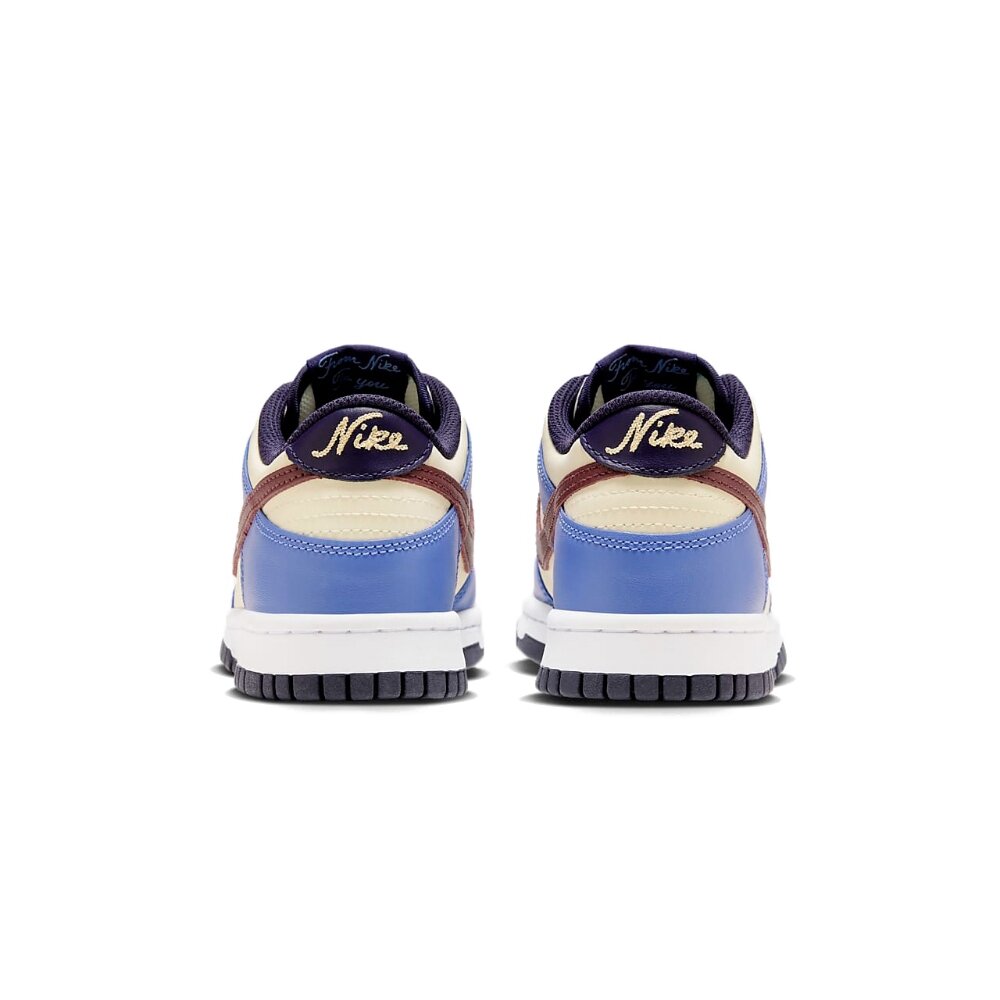 Nike Dunk Low 米白藍酒紅 GS 休閒鞋 FV8119-161-圖片-4