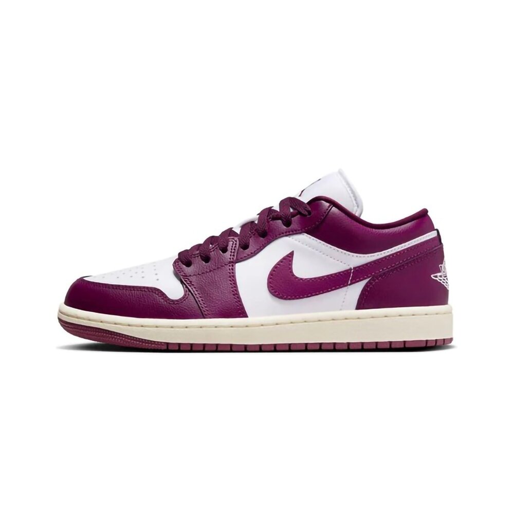 W Air Jordan 1 Low Fireberry 白紫 休閒鞋 DC0774-161-圖片-1
