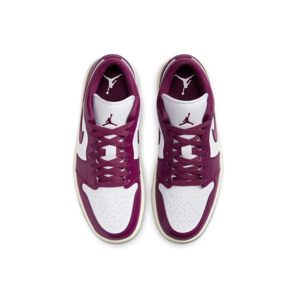 W Air Jordan 1 Low Fireberry 白紫 休閒鞋 DC0774-161-圖片-3