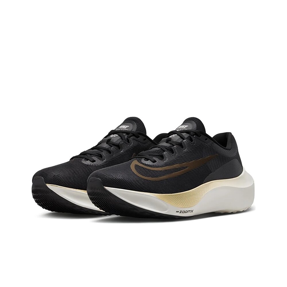 27570386777-Nike Zoom Fly 5 Black Metallic Gold Grain 黑DM8968-002