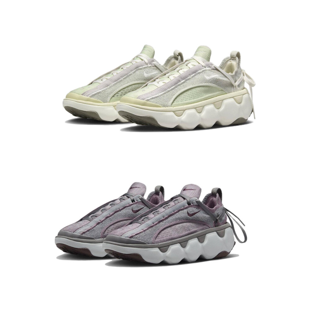 27662657598-W Nike Flyknit Bloom 灰綠/灰褐色 慢跑鞋 FD2149