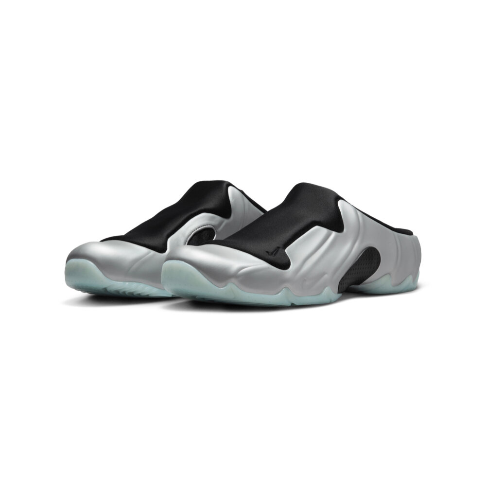 27811161122-Nike Clogposite Chrome 太空銀黑 拖鞋 FQ8257-002