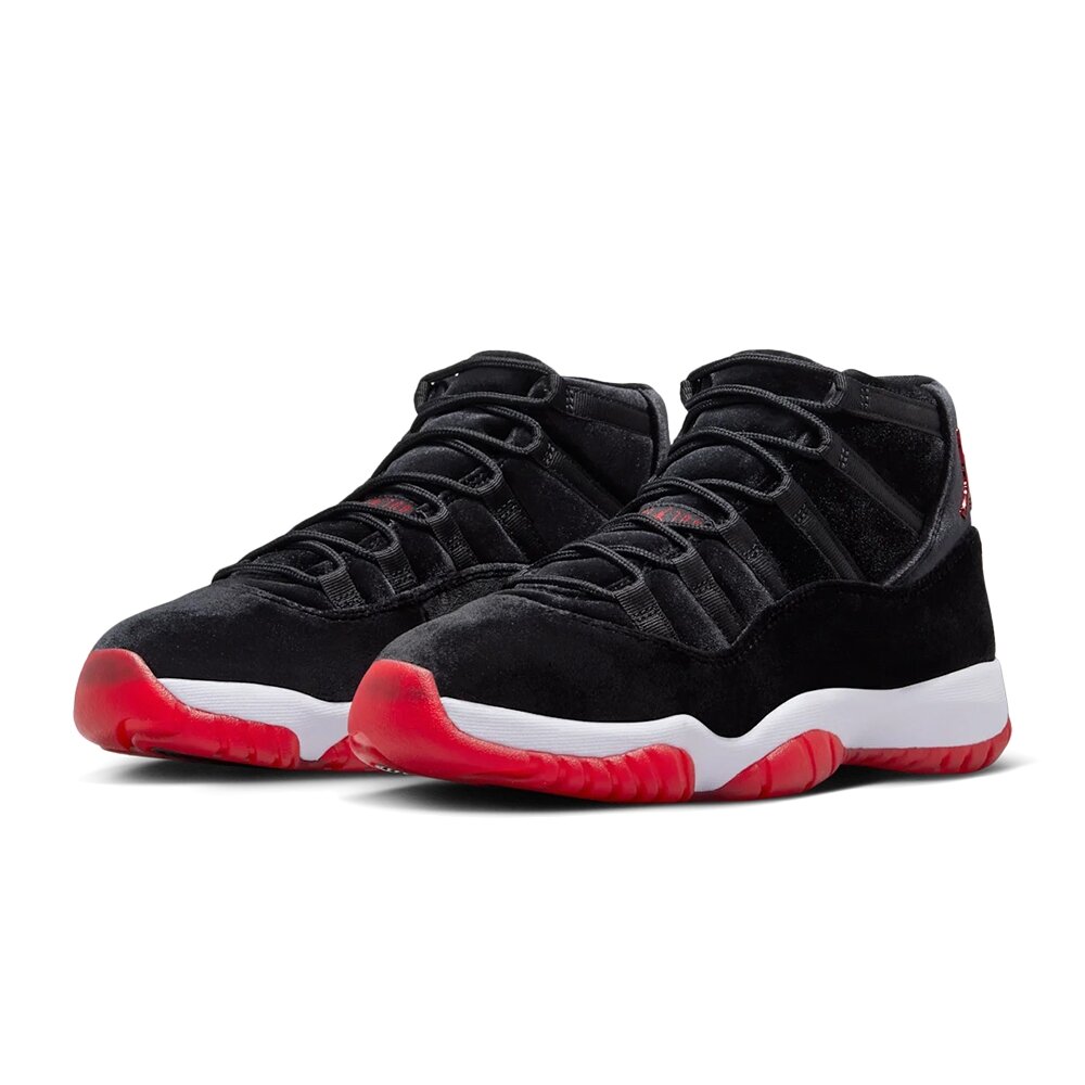 27919477415-W Air Jordan 11 Bred Velvet 黑天鵝 天鵝絨 DB5457-061