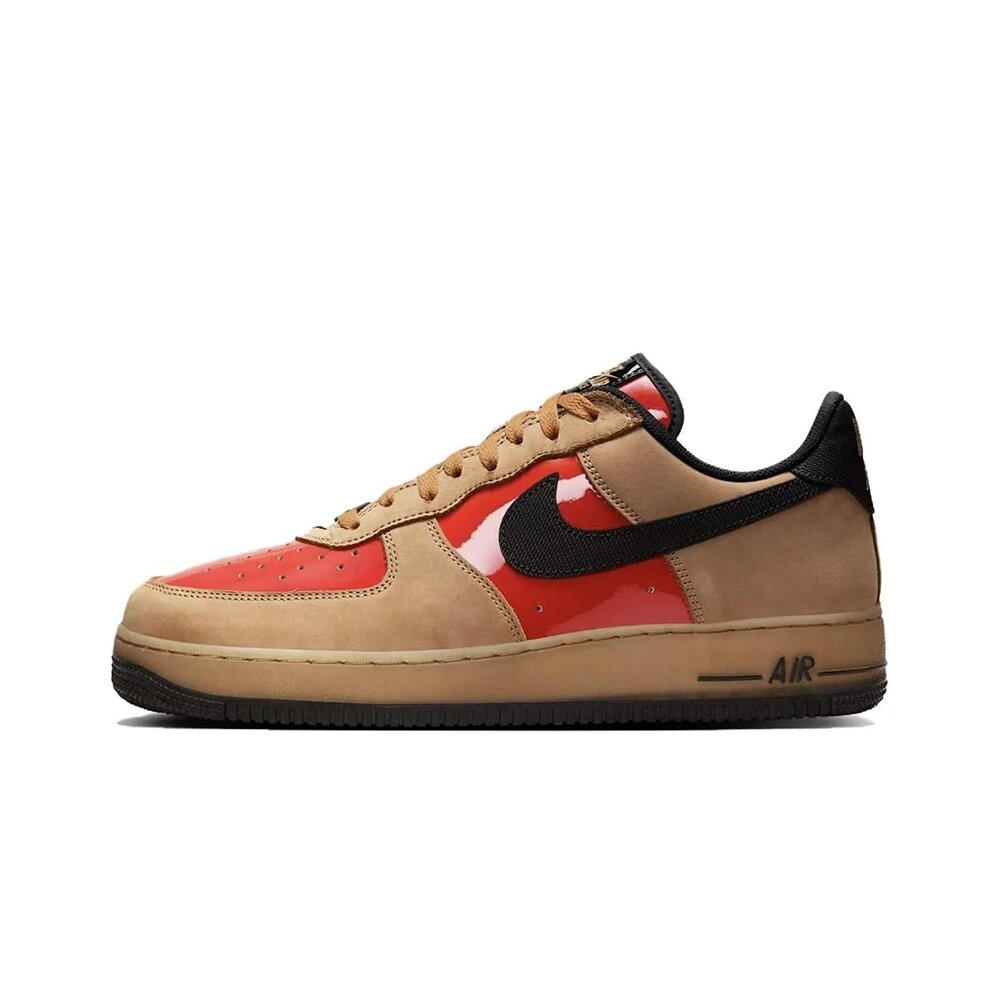 Nike AF1 Low World Tour Shanghai 咖 紅FZ3081-200-圖片-1