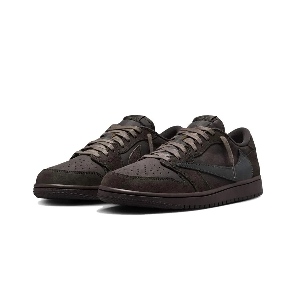 28171635393-Travis Scott x AJ1 Low OG 黑摩卡 倒鉤 DM7866-202