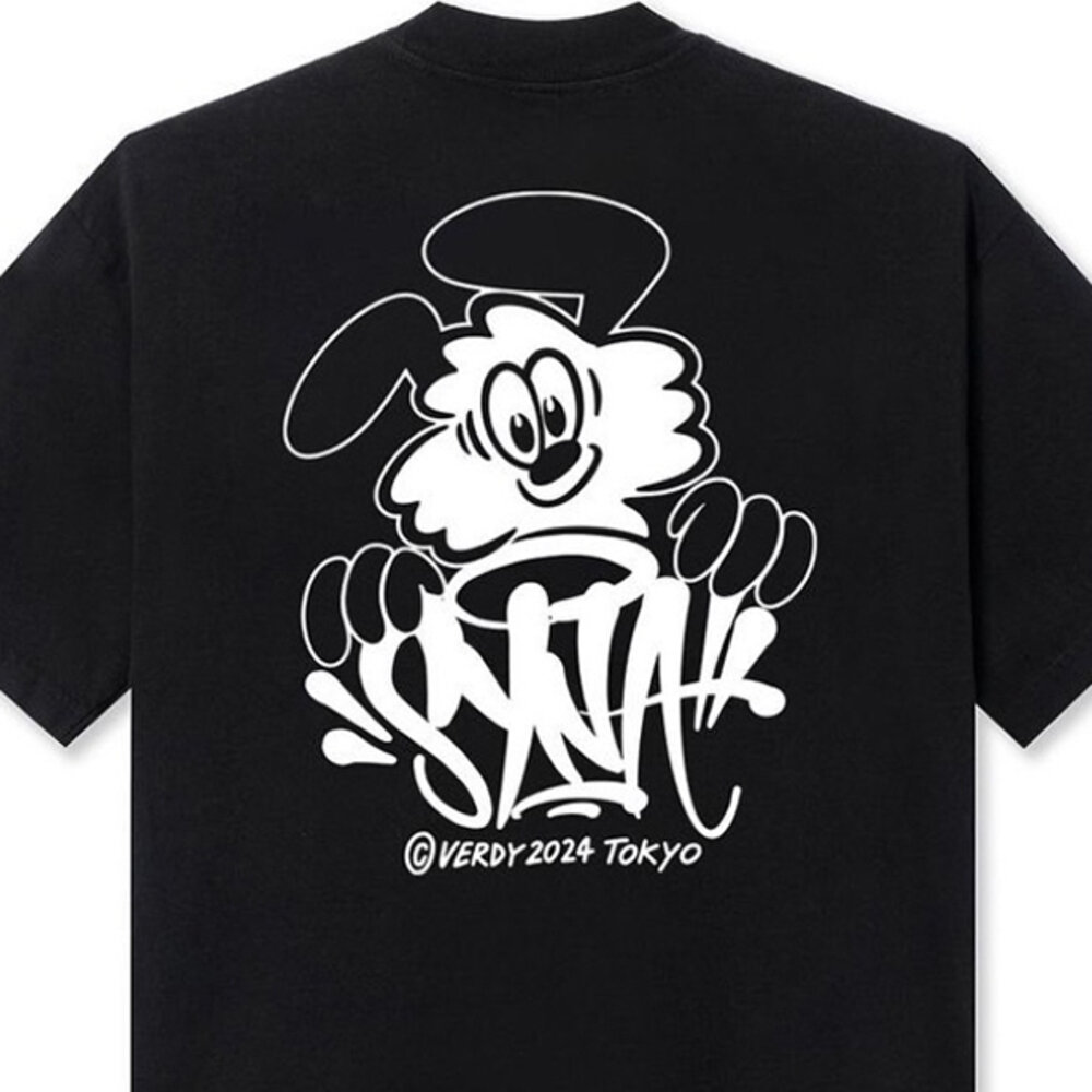 VERDY x Central Cee SYNA WORLD tee 黑 聯名款 短袖 上衣-圖片-2