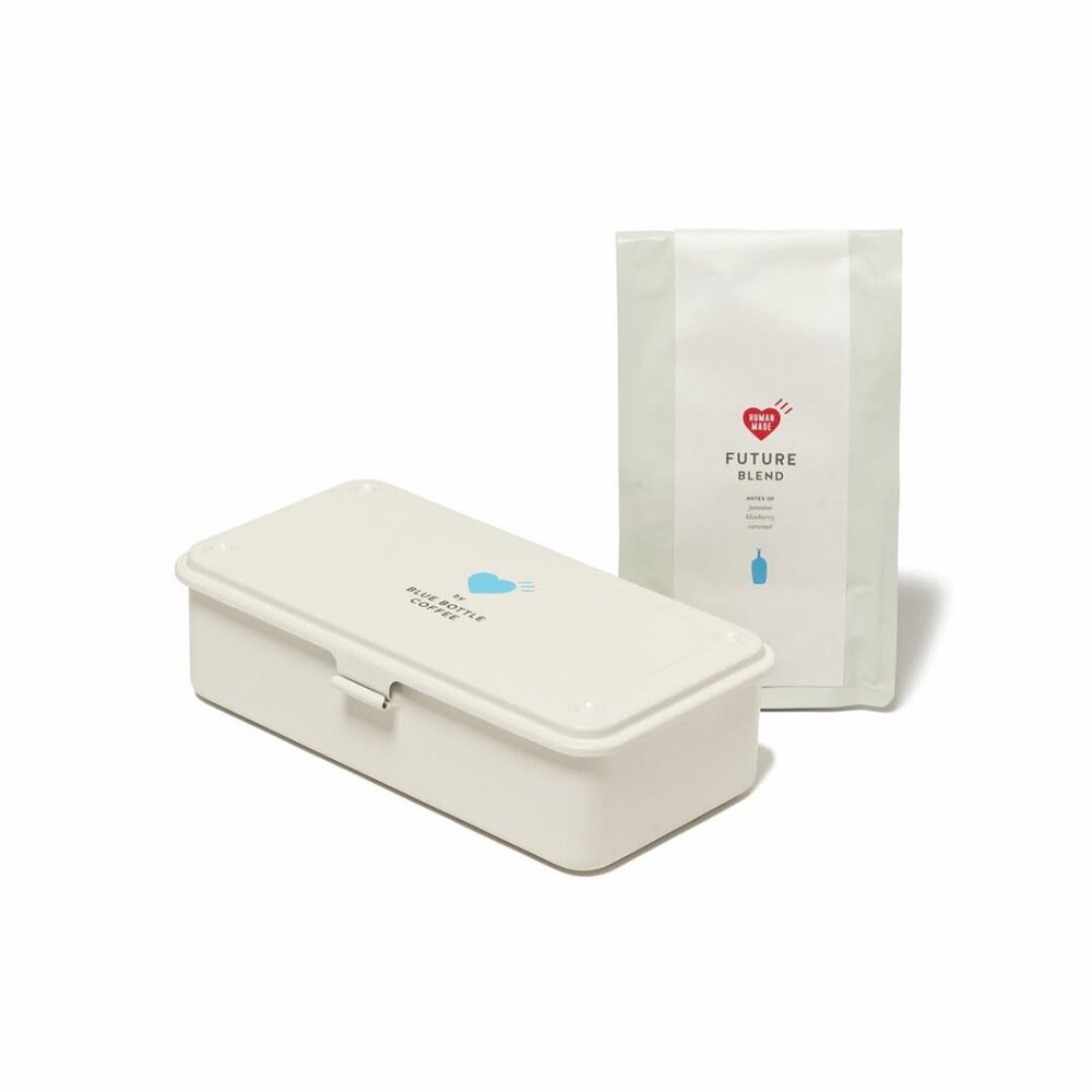 28270925669-Blue Bottle Coffee x HUMAN MADE 咖啡豆鐵盒 200g