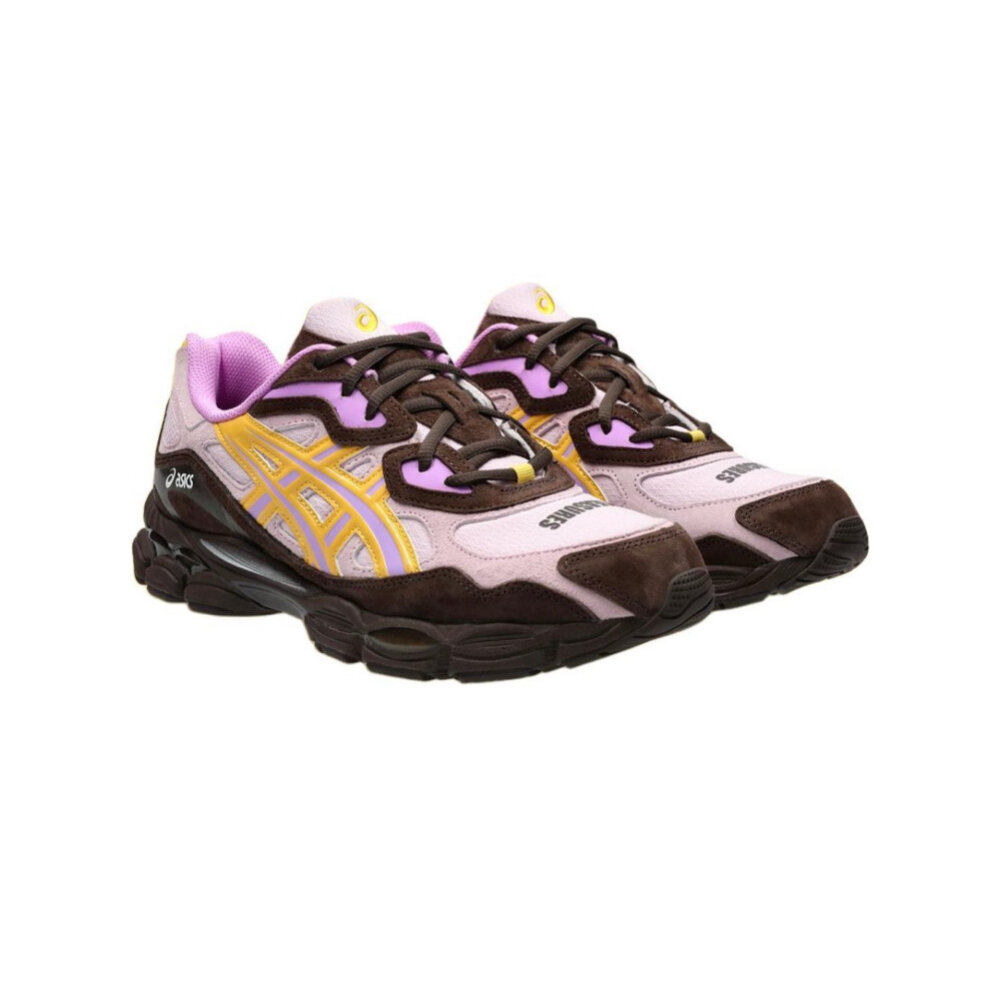 28417774079-Pleasures x Asics Gel NYC Pink 聯名黑粉1203A622-700