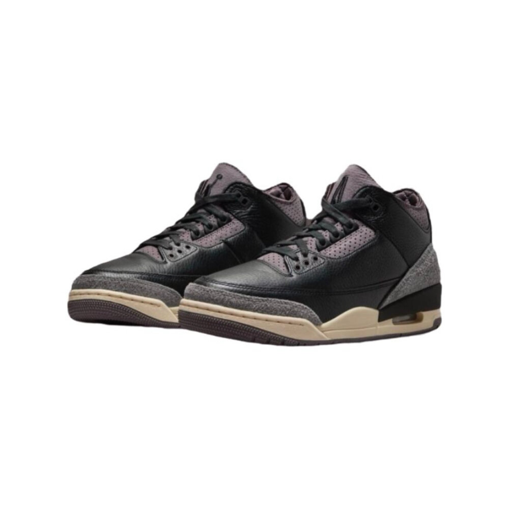 28460412921-W Air Jordan 3 x A Ma Maniére 麂皮 黑紫 FZ4811-001