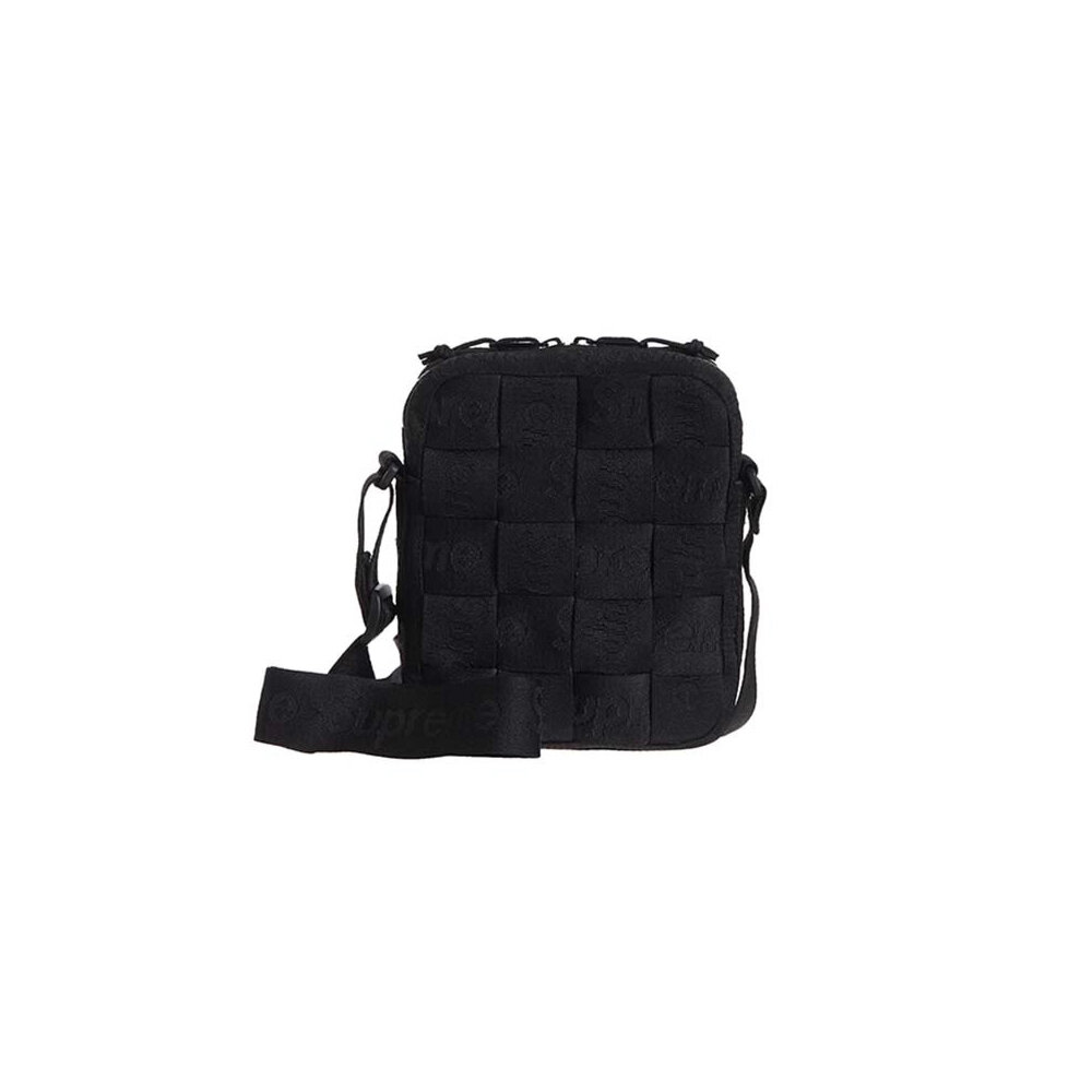 Supreme24SSWovenShoulderBag編織BV肩背包灰/藍/黑SS24B43-圖片-7
