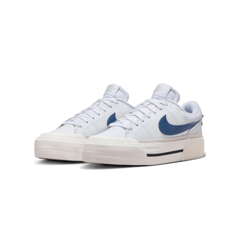 28513032846-W Nike Court Legacy 海軍藍 厚底 DM7590-104