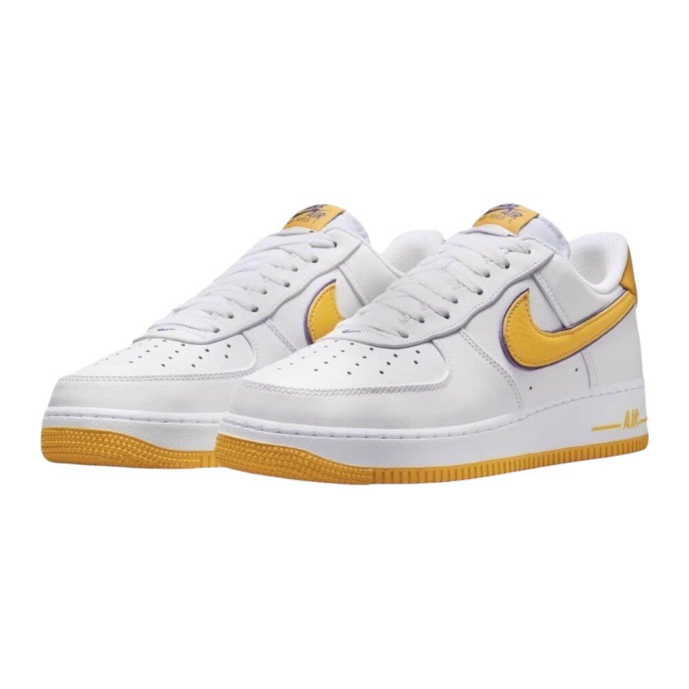 28519820627-KobeBryant x Nike AF 1 Low Home 白 黃勾 FZ1151-100