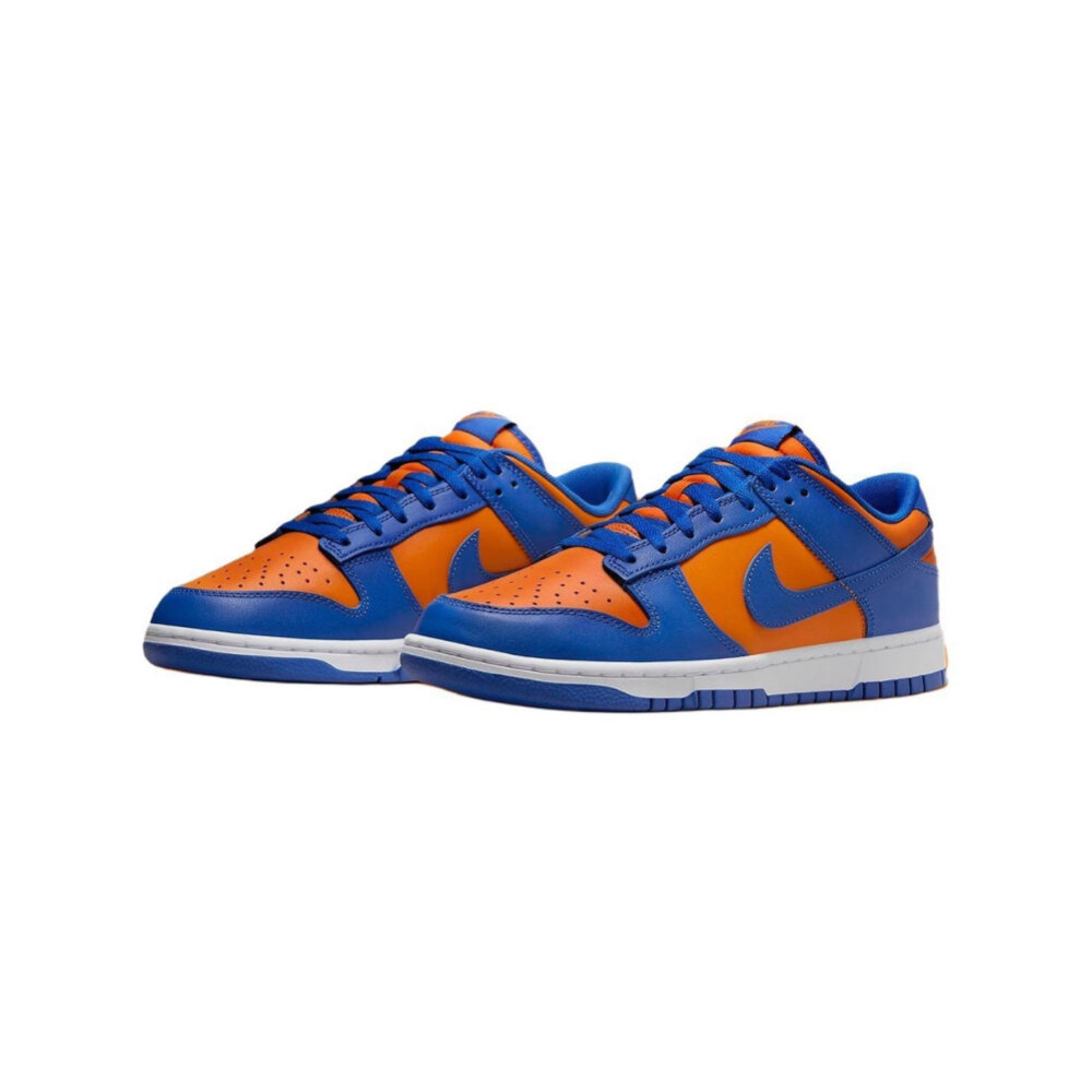 28653617592-Nike Dunk Low Knicks 尼克斯橘藍 男鞋 休閒鞋 DV0833-800