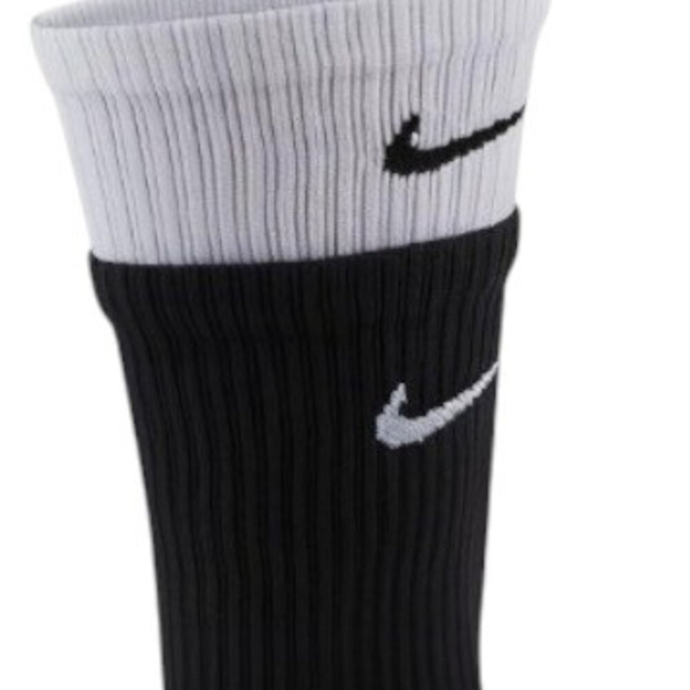 Nike Everyday Plus Cushioned 白黑雙層長襪 DD2795-011-圖片-2