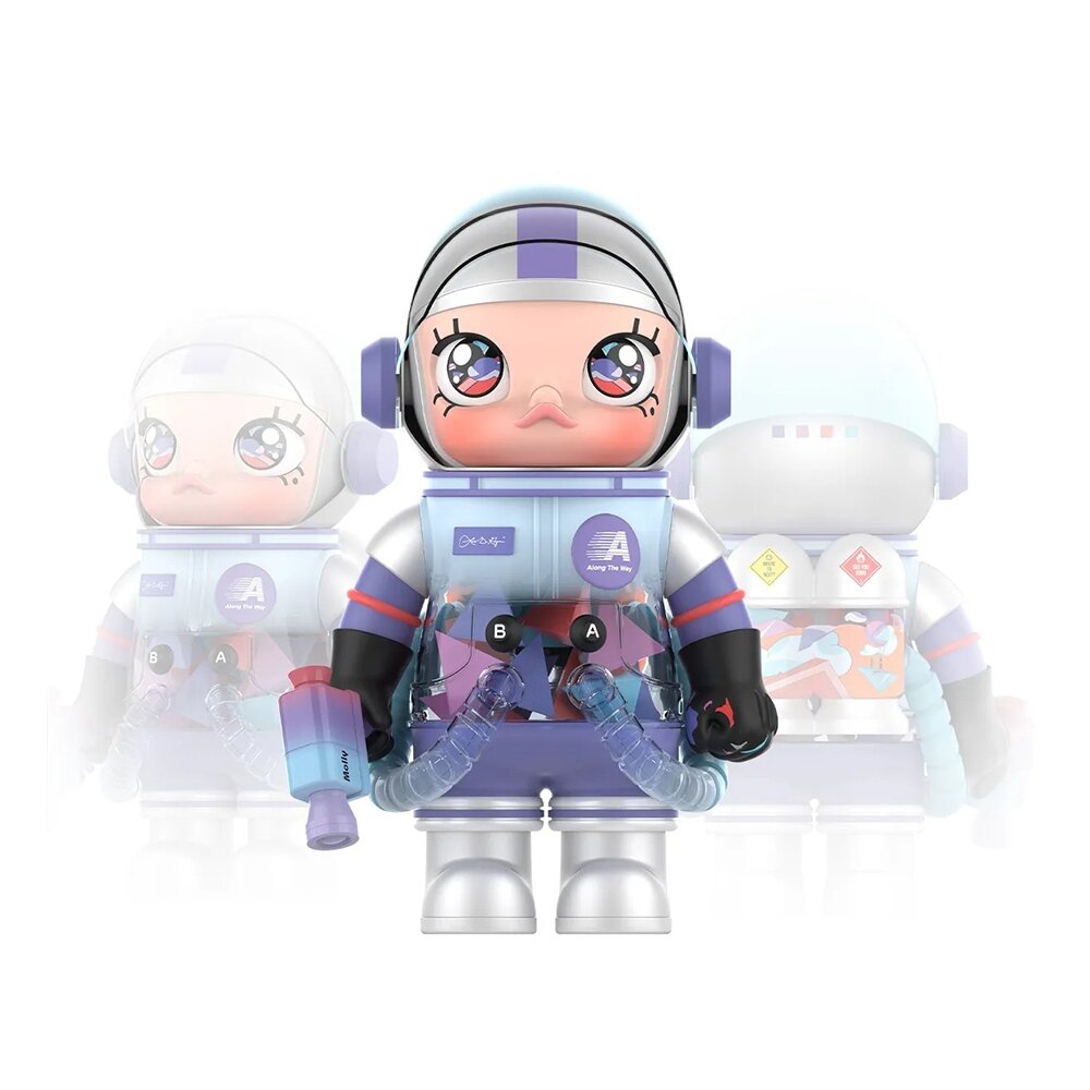 28757457048-Pop Mart Mega Space Molly 路易斯 400% 泡泡瑪特 潮玩 公仔