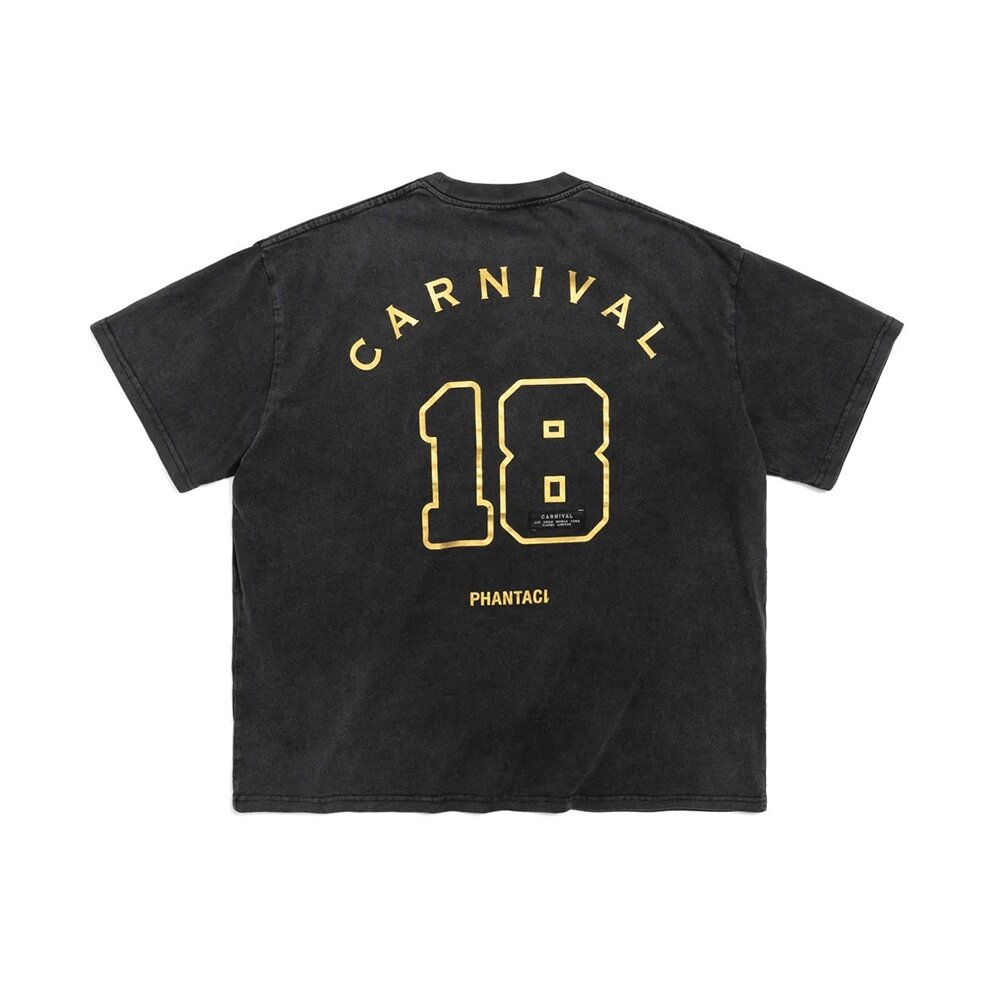 28769184817-JAY CARNIVAL WASHED TEE 水洗黑 PH24W-ST87GD