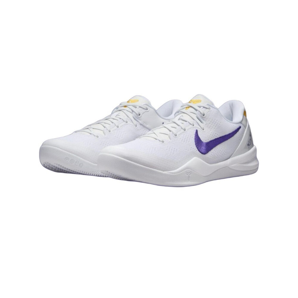 28811425940-Nike Kobe 8 Protro Lakers Home 白紫 HF9550-100