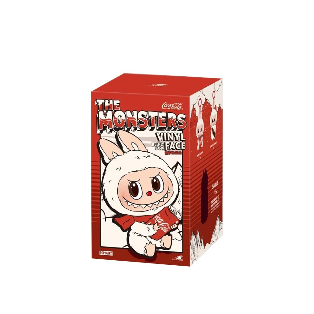 29071651078-Pop Mart Labubu The Monsters 可口可樂 搪膠盲盒 全新未拆 隨機