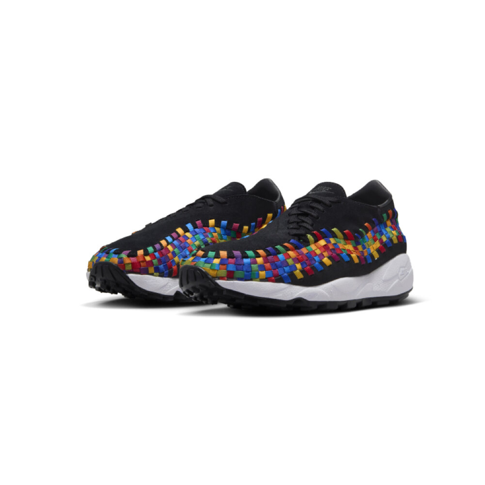 29216309651-W Nike Air Footscape Woven 黑彩虹編織 FB1959-002