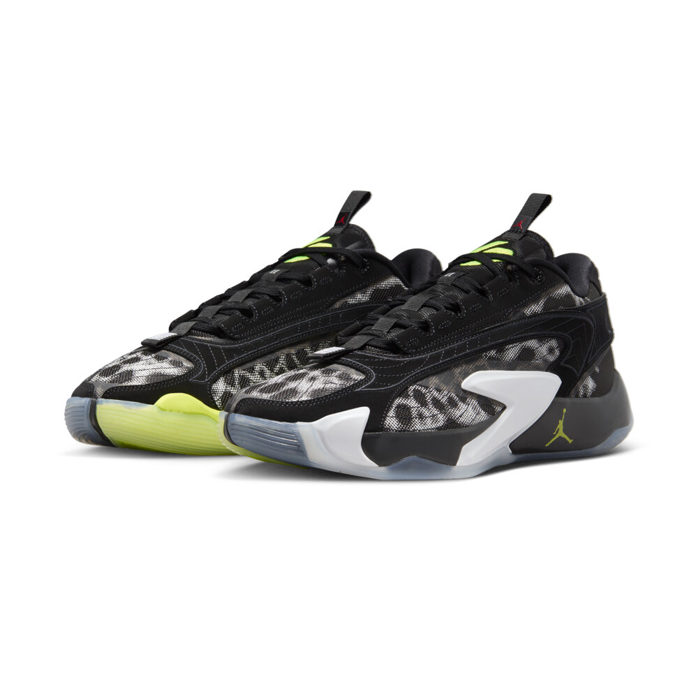 29252032519-Nike Jordan Luka2 PF 黑白綠幻影 籃球鞋 DX9012-017(瑕疵泛黃)