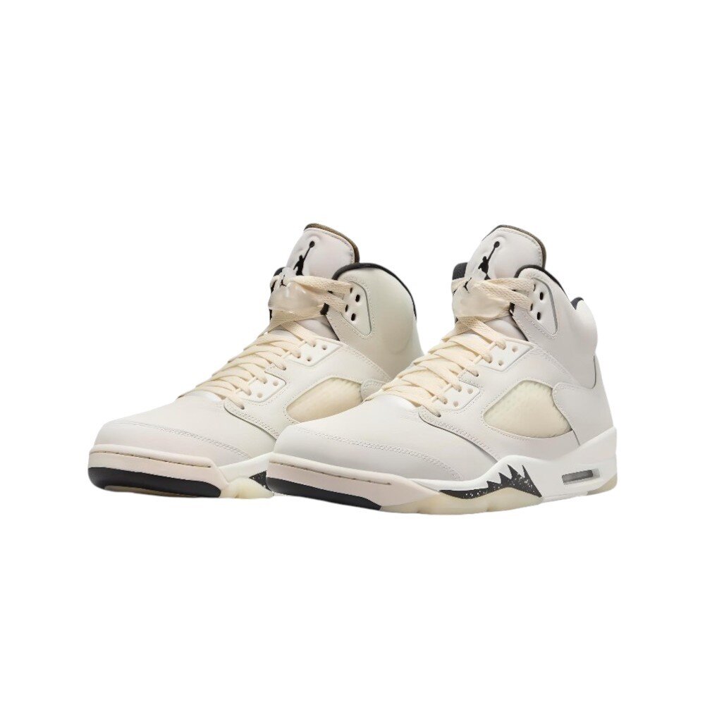 29269081084-Air Jordan 5 Retro Sail 米白色 FN7405-100