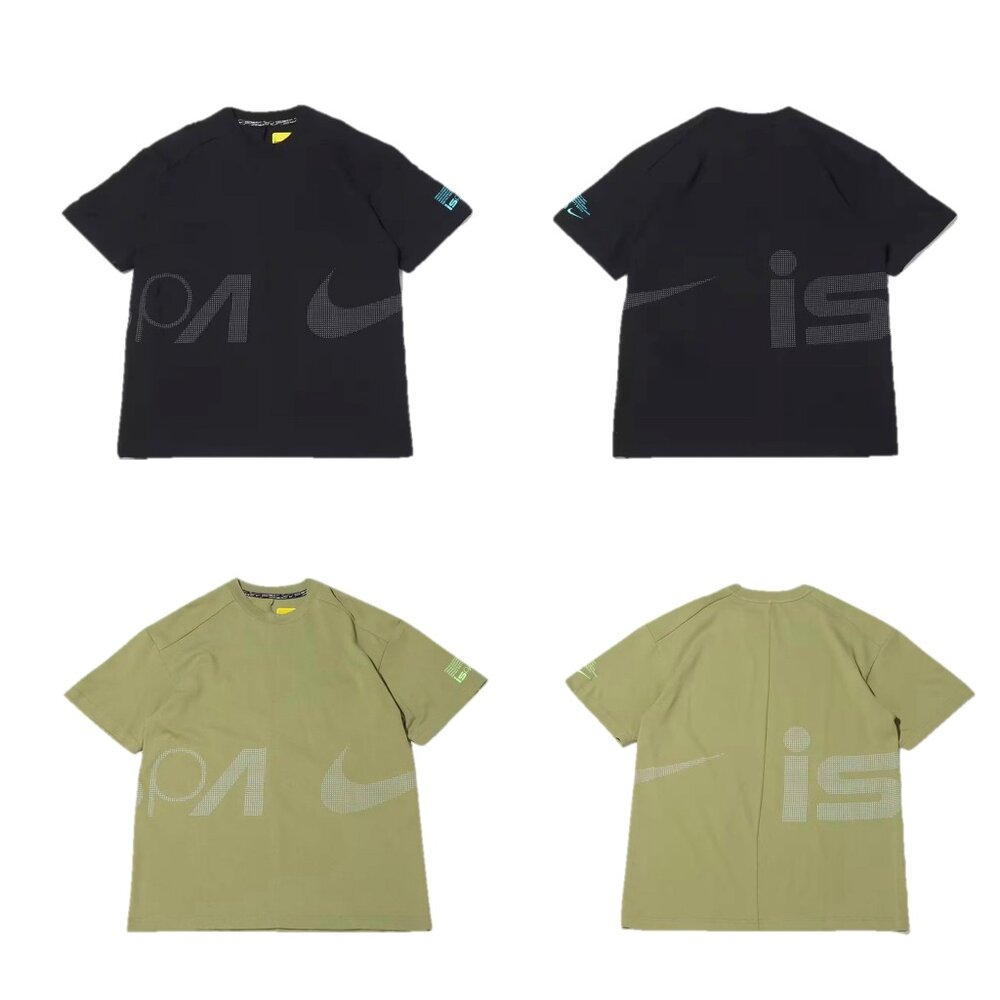 29352712001-Nike ISPA Short Sleeve Tee短袖 黑/綠FD7857-010/334