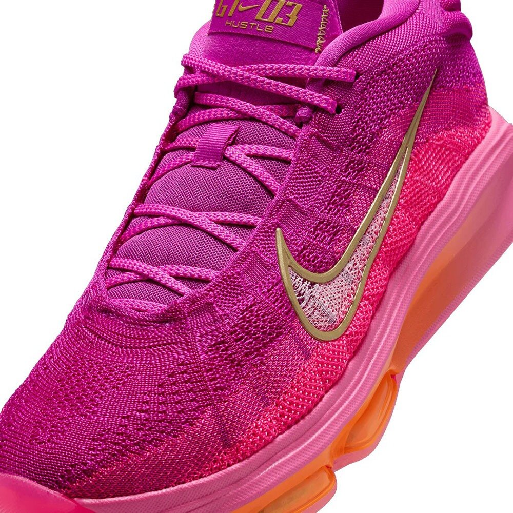 Nike G.T. Hustle 3 EP 籃球鞋 粉紫橘 男鞋運動鞋 FV5952-601-圖片-6