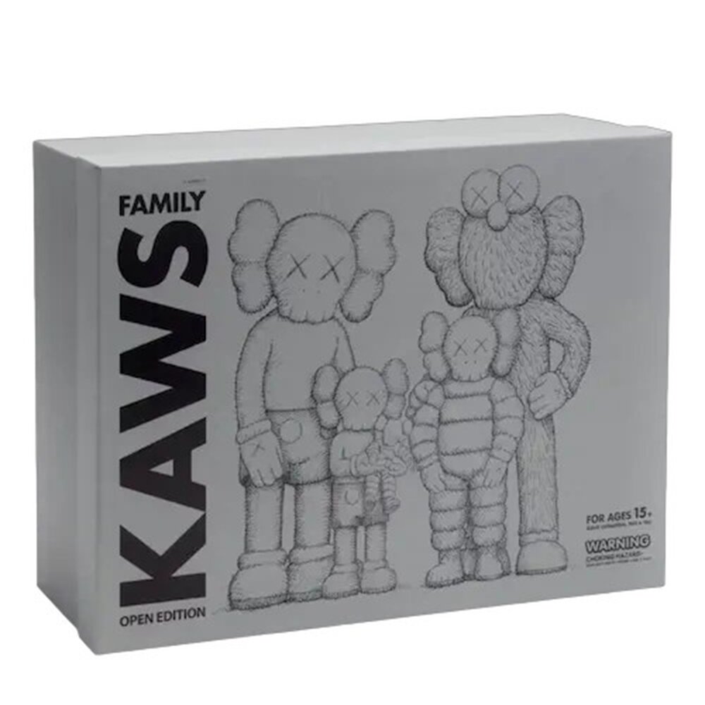 KAWS Family Vinyl Figures Grey/Pink 公仔 KAWS005-圖片-5