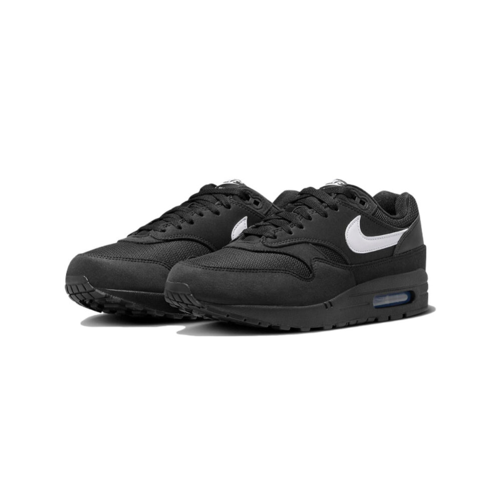 29476677351-Nike Air Max 1 Black White 黑底白勾 FZ0628-010