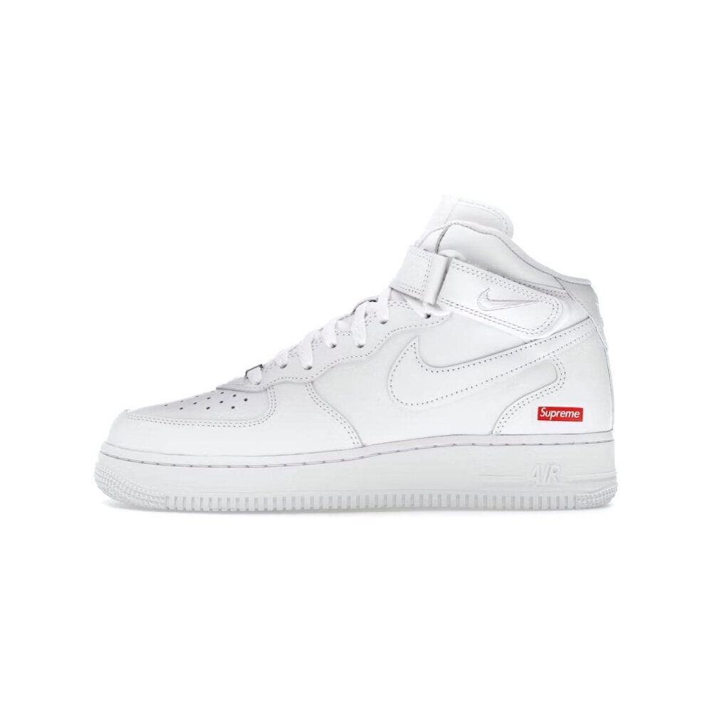 Supreme x Nike Air Force 1 Mid 聯名 白 FZ8784-100-圖片-1