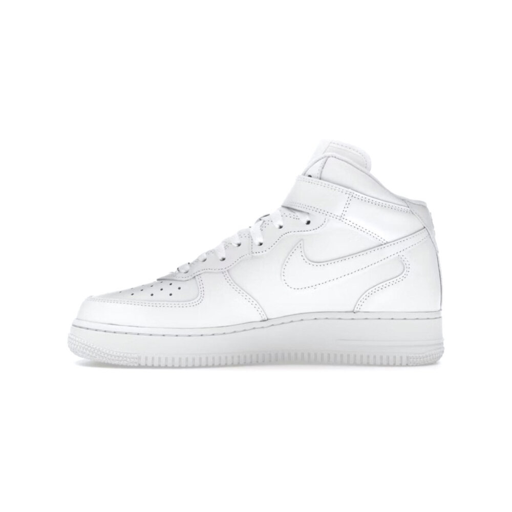 Supreme x Nike Air Force 1 Mid 聯名 白 FZ8784-100-圖片-3