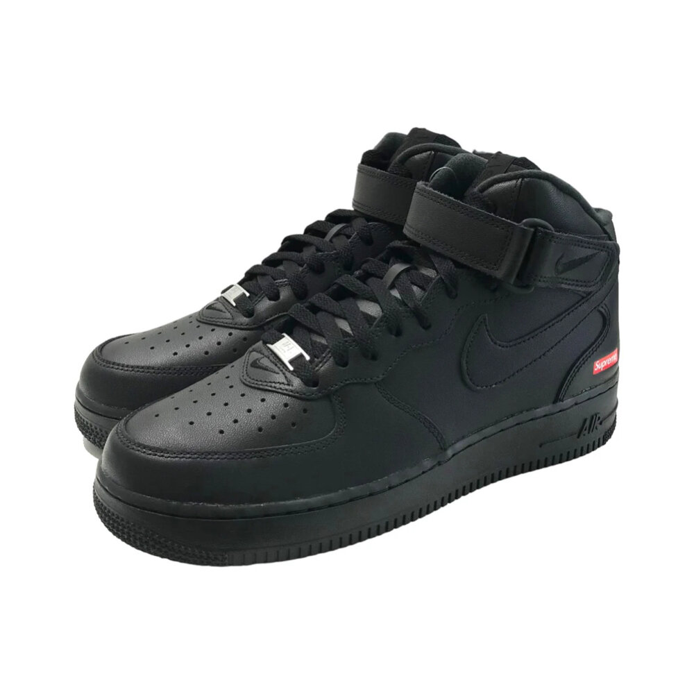 29562727203-Supreme x Nike Air Force 1 Mid 聯名 黑 FZ8784-001