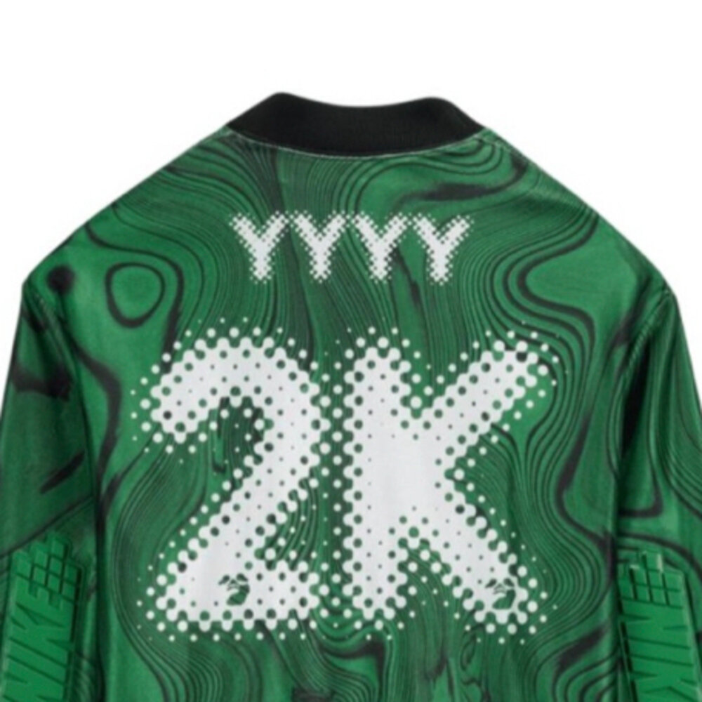 Nike x Off-White™ 印花球衣 草綠色 FQ0998-389-圖片-3