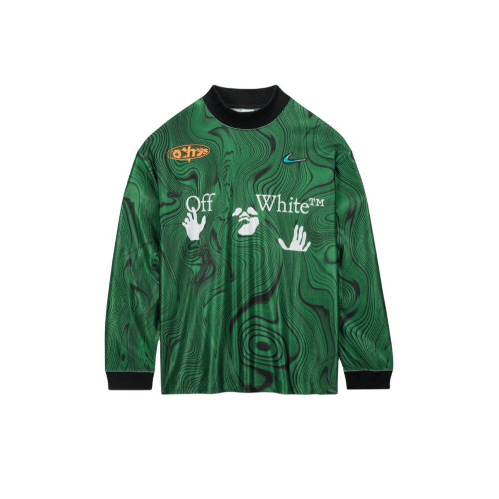 29612789020-Nike x Off-White™ 印花球衣 草綠色 FQ0998-389
