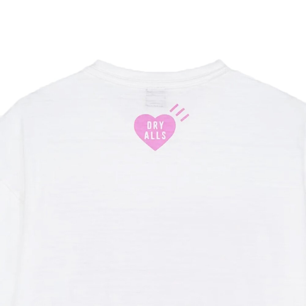 Human Made Heart T-Shirt 白粉/黑粉 原宿限定 HM26TE018-圖片-6