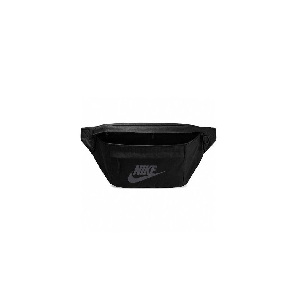 29907688793-Nike 大腰包 黑灰 側背包 腰包 包包 防潑水 BA5751-010