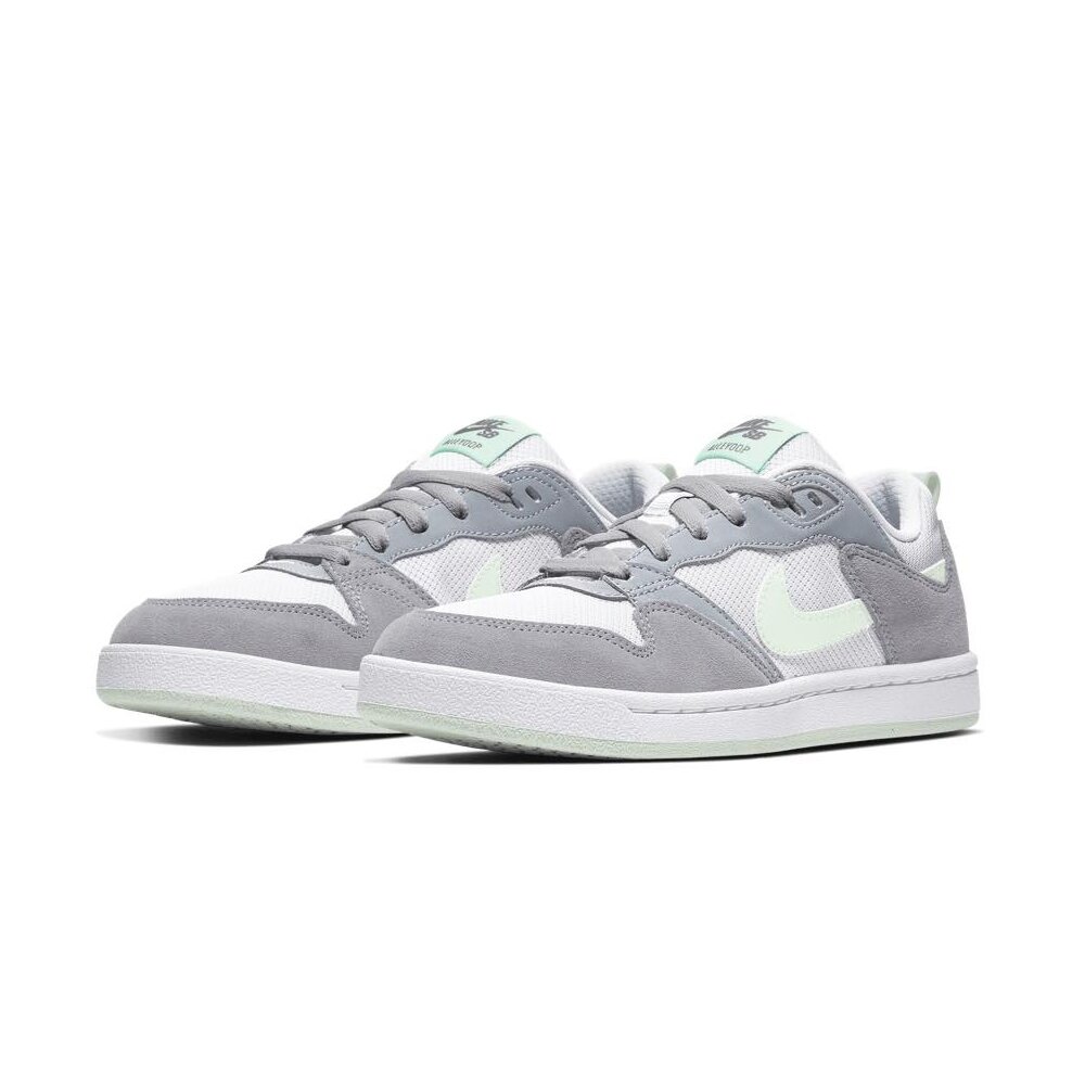 29951140139-W Nike SB Alleyoop 滑板鞋 灰淡綠麂皮 女鞋 休閒鞋 CQ0369-002