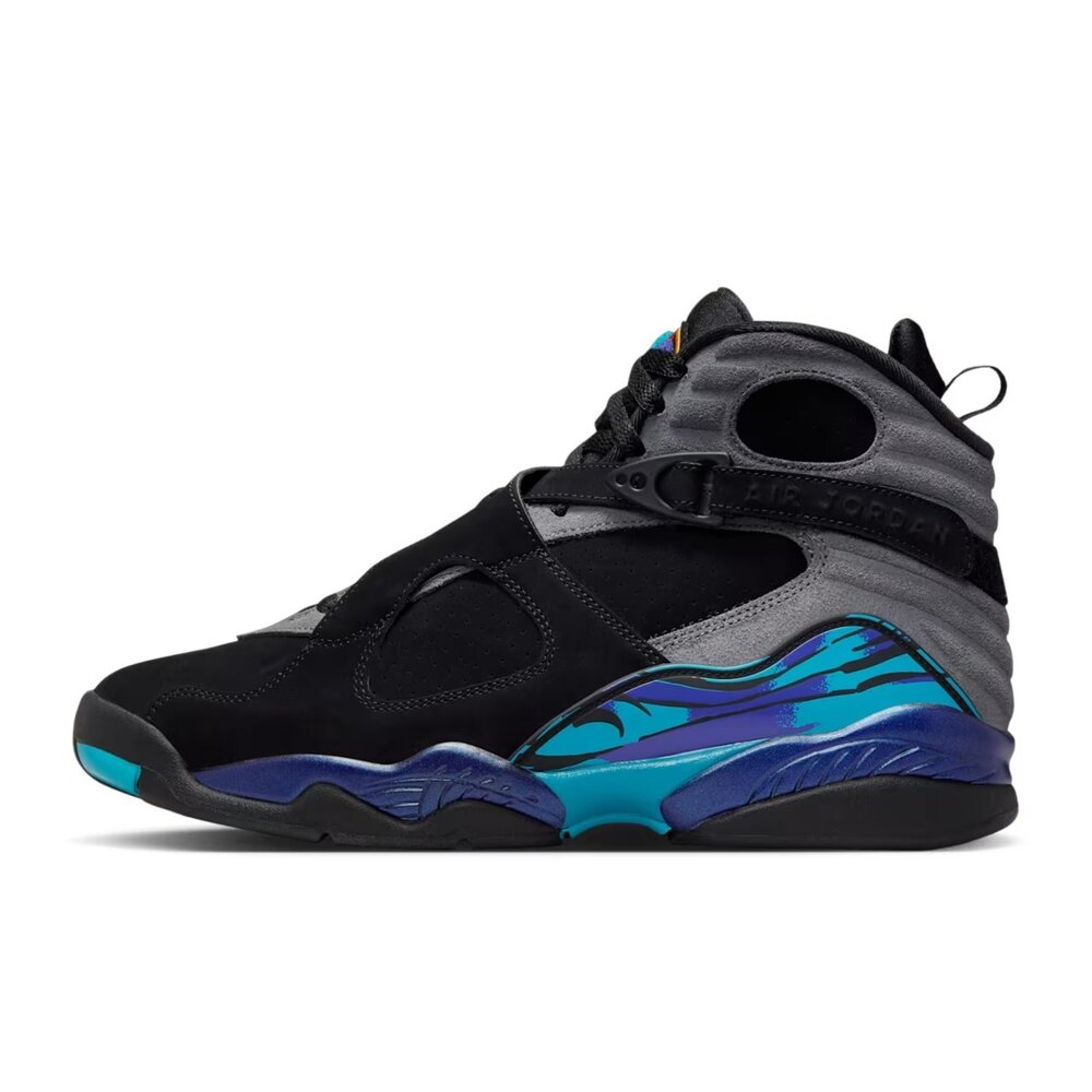 Air Jordan 8 Retro ( 2025 ) Aqua 藍紫黑 籃球鞋 復刻 305381-006-圖片-1