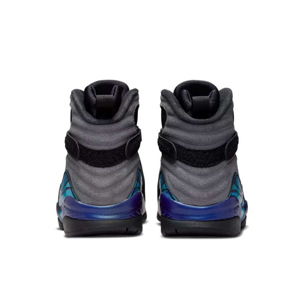 Air Jordan 8 Retro ( 2025 ) Aqua 藍紫黑 籃球鞋 復刻 305381-006-圖片-4