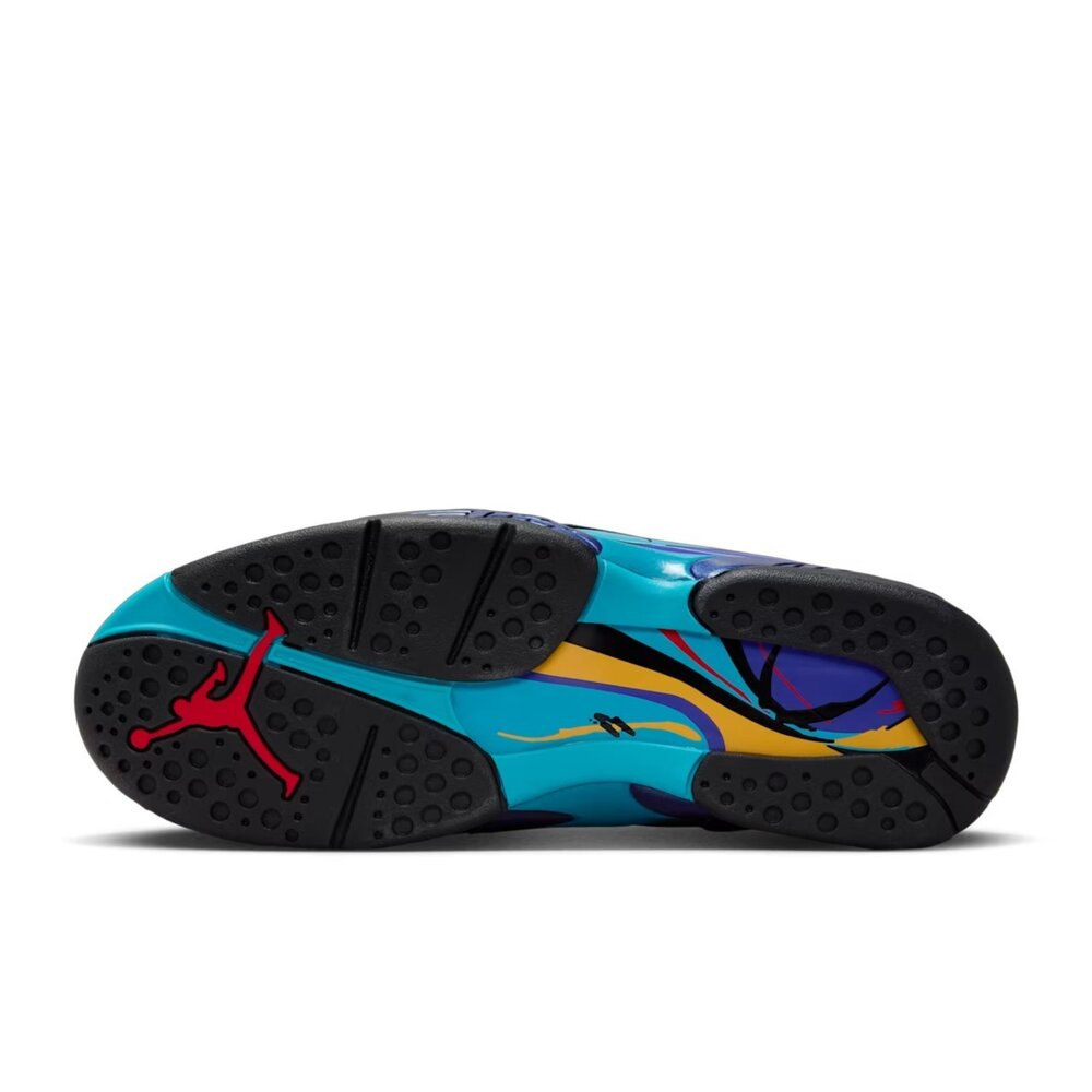 Air Jordan 8 Retro ( 2025 ) Aqua 藍紫黑 籃球鞋 復刻 305381-006-圖片-5