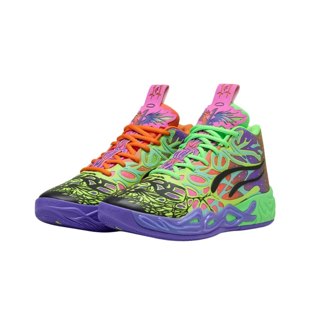 311309-01-Puma LaMelo Ball MB.04 Be You 綠紫鴛鴦 籃球鞋 防滑 運動 男鞋 311309-01