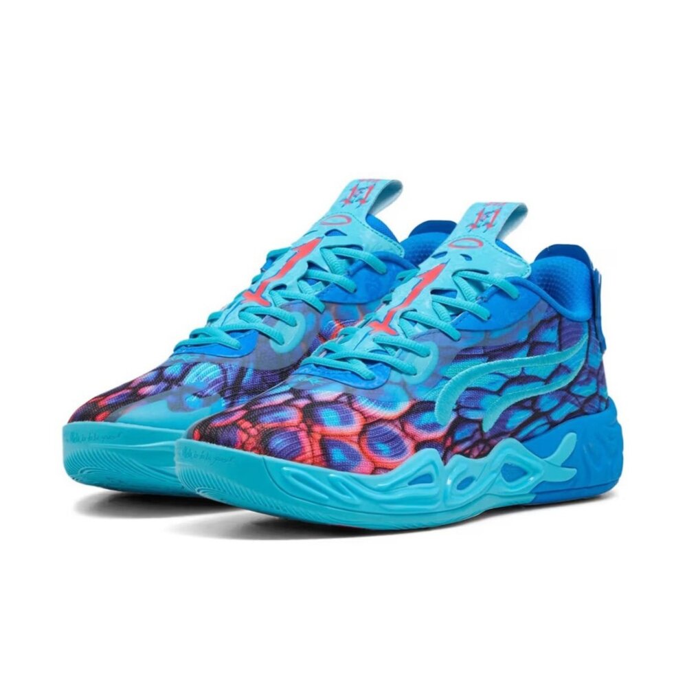 311318-01-Puma MB.04 Low Alien Skin 紅藍 籃球鞋 運動 男鞋 311318-01