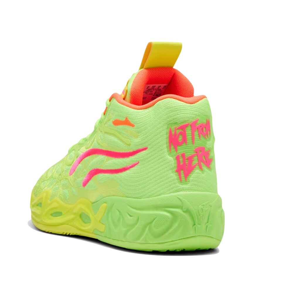 Puma LaMelo Ball MB.04 Gem 籃球鞋 檸檬綠 男鞋 311421-01-圖片-4